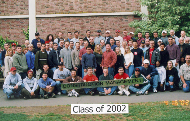 Construction Management, Class of 2002 — California State University, Chico