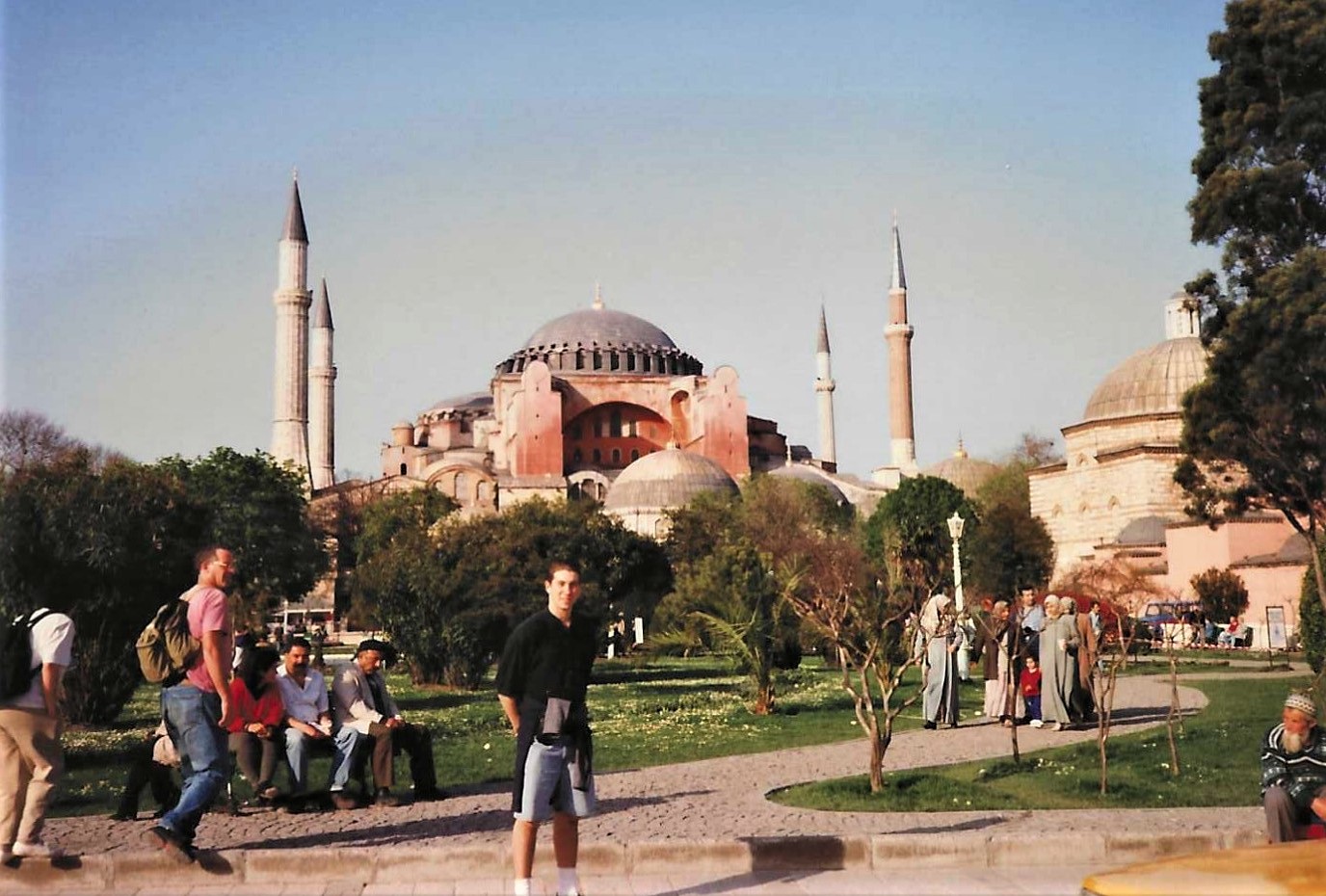Istanbul — Hagia Sophia at golden hour